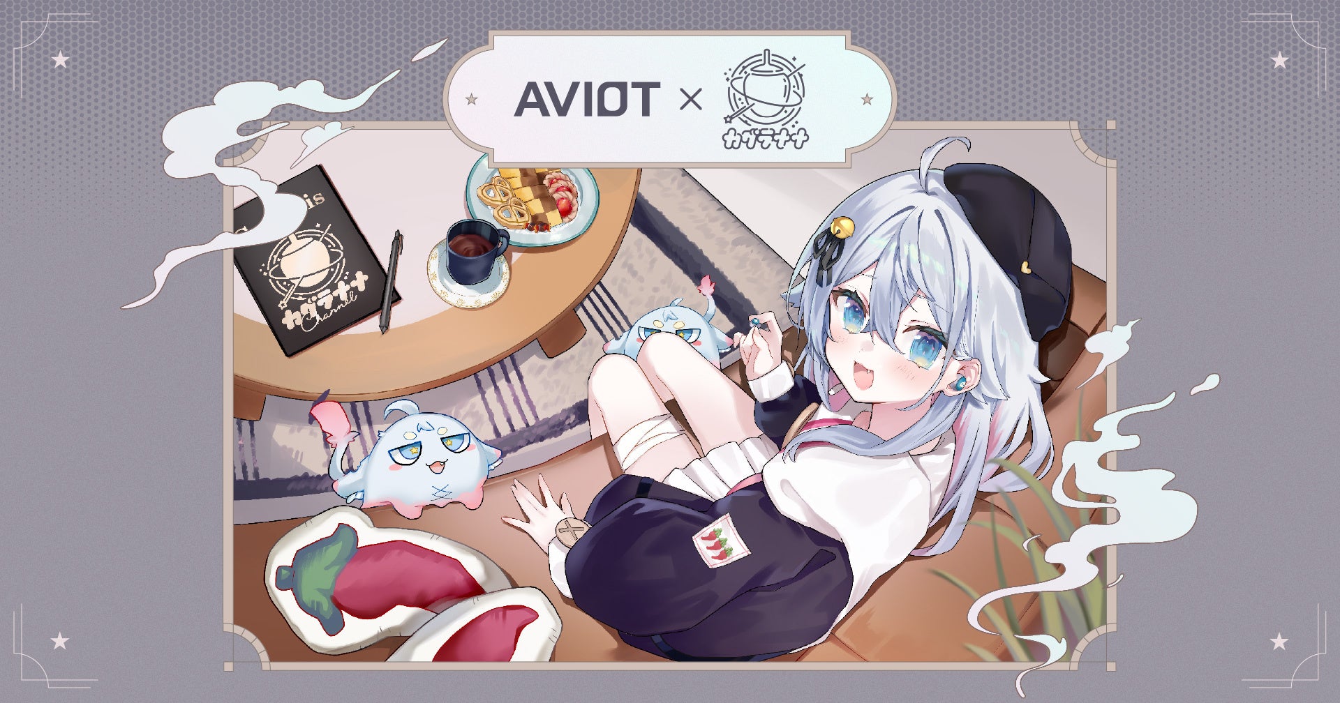 AVIOT、カグラナナ監修の完全ワイヤレス「TE-V1R-KGR」予約開始　18,700円