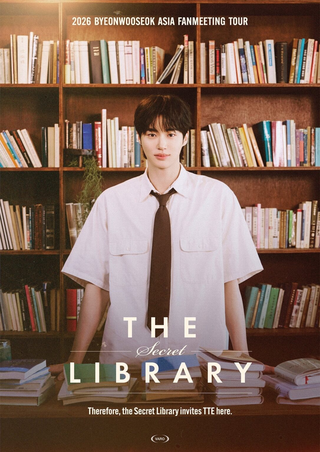 ビョン・ウソク「The Secret Library」ソウル公演が先行販売のみで全席完売、日本・横浜2公演も告知