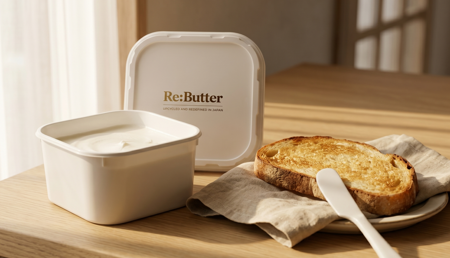 余剰脱脂粉乳を74%活用した「Re:Butter」B2B販売へ、バター置換で調達費20〜30%減
