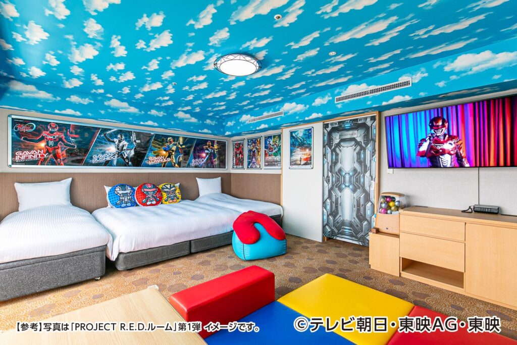 東京ドームホテル、特撮「角醒ハンター オメガホーン」仕様の客室を1日1室限定で提供へ