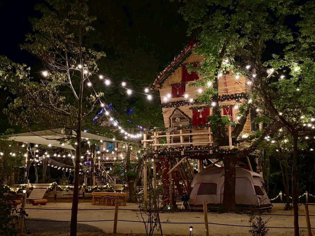 菰野のTREE HOTEL NIKKAで「手ぶらBBQ」開始、ツリーハウスと大型キッズスペース併設