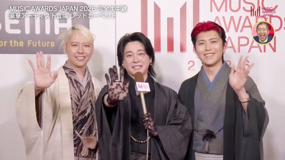 ABEMAが『MUSIC AWARDS JAPAN 2026』を全編無料生中継、視聴数130万突破