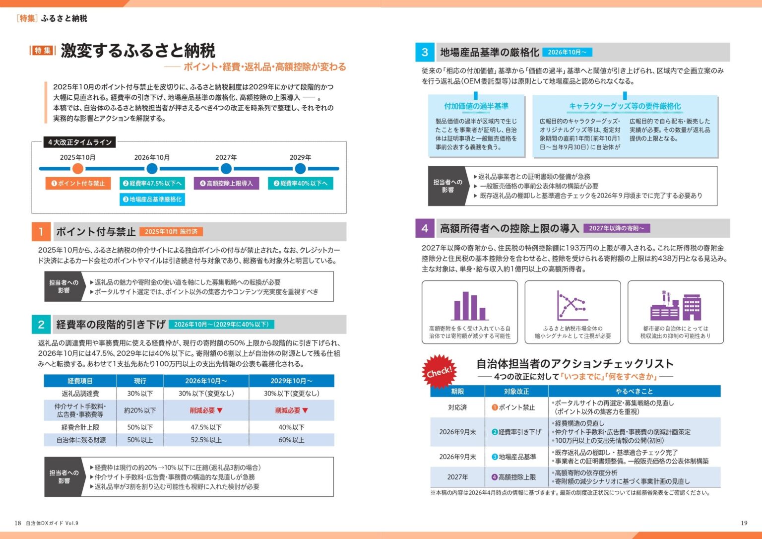 ふるさと納税「4大改正」を時系列整理 自治体DX推進協議会が会報誌で特集