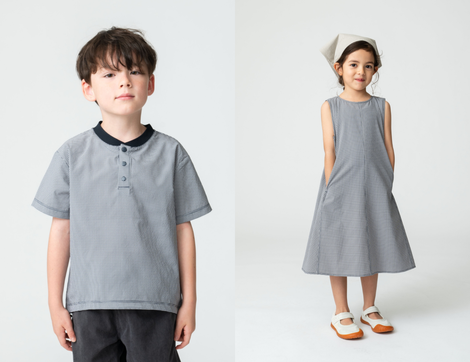 ARCH&LINE×Ron Herman Kids、SOLOTEX採用のシアサッカー夏服5型を6月12日発売