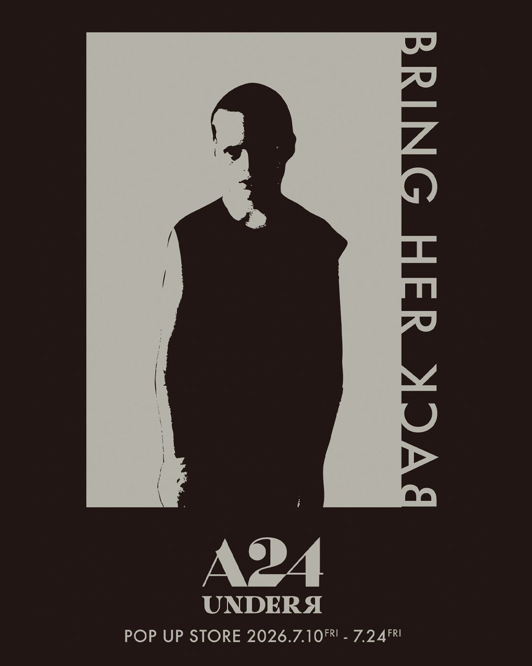 A24×UNDER Rのポップアップ、千駄ヶ谷・大阪で7月10日開幕　Tシャツ9900円など新作投入