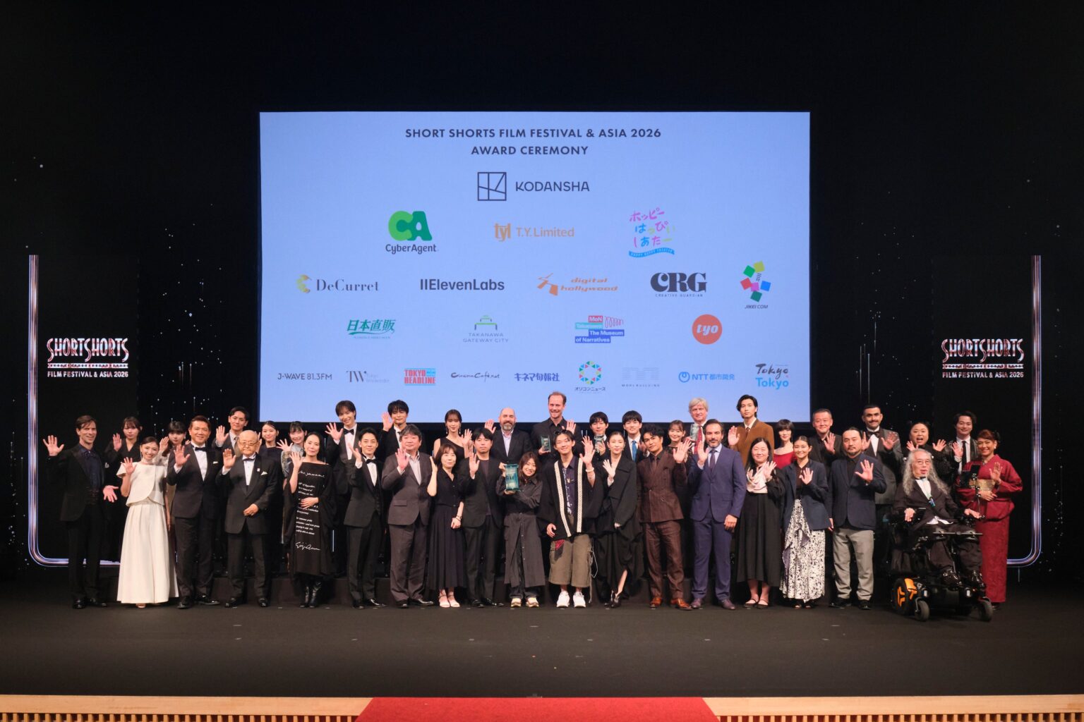 SSFF&ASIA 2026、応募4,921点からグランプリ含む計12アワード発表