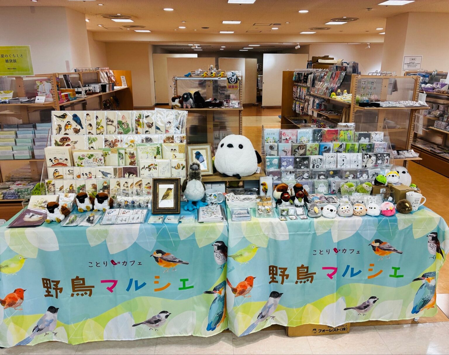 ことりカフェ、松山三越で「ことりマルシェ松山」開催 6/6〜7/20に野鳥モチーフも同時展開