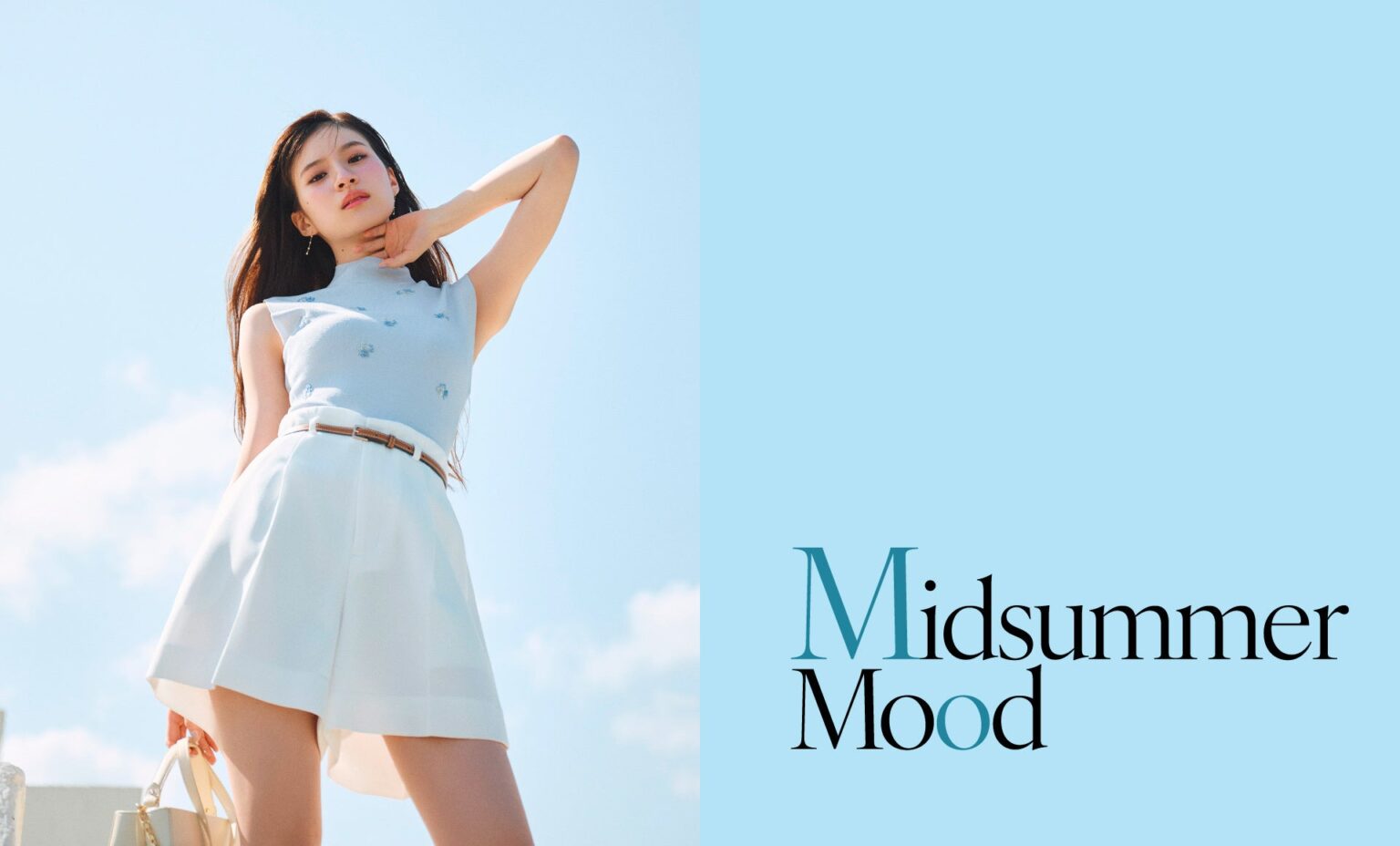 CELFORDが白宮みずほ起用の真夏企画「Midsummer Mood」公開、掲載商品を順次販売