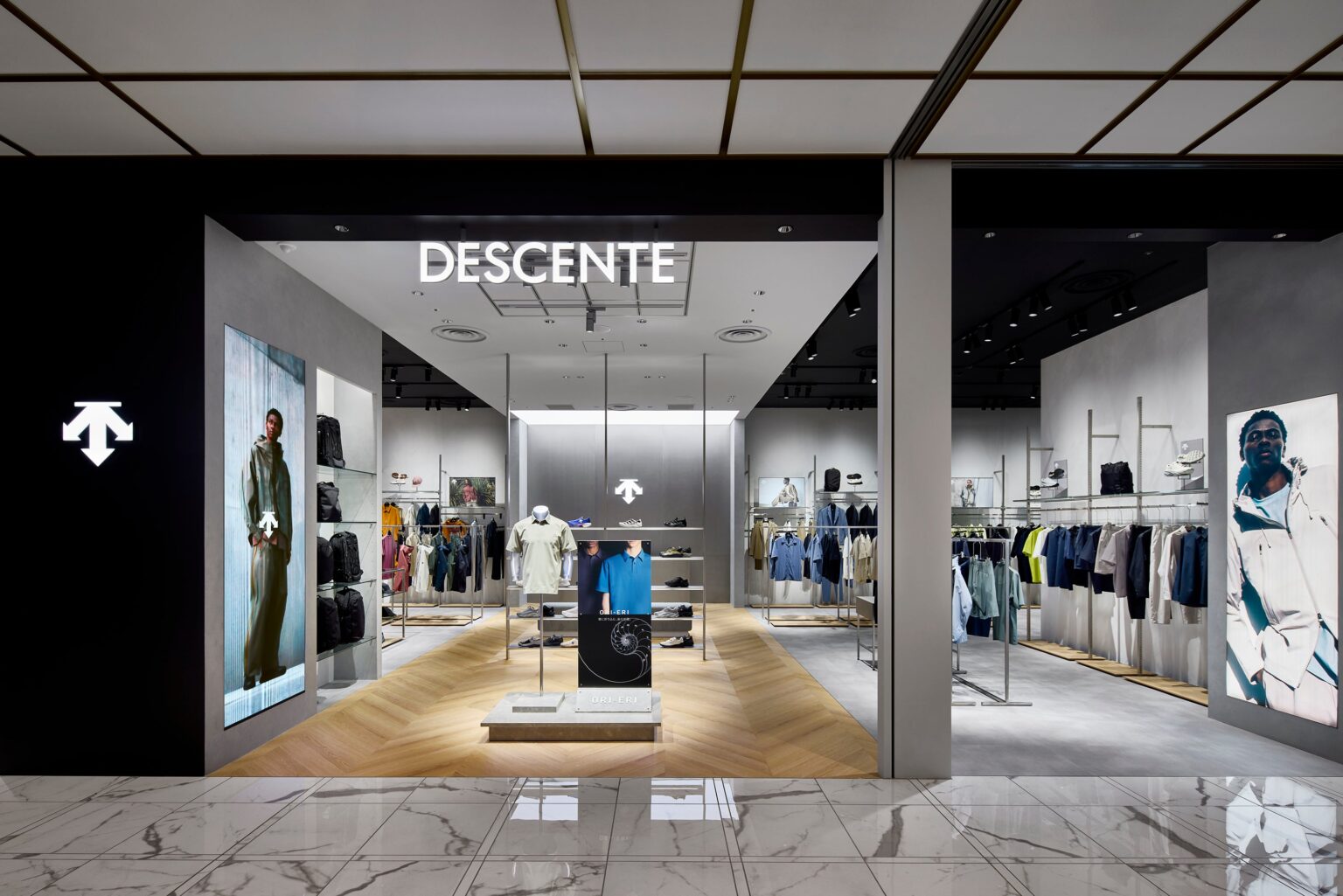 デサント、新店「DESCENTE 名古屋 HAERA」を6月11日開業 栄のHAERA2階に54.2坪