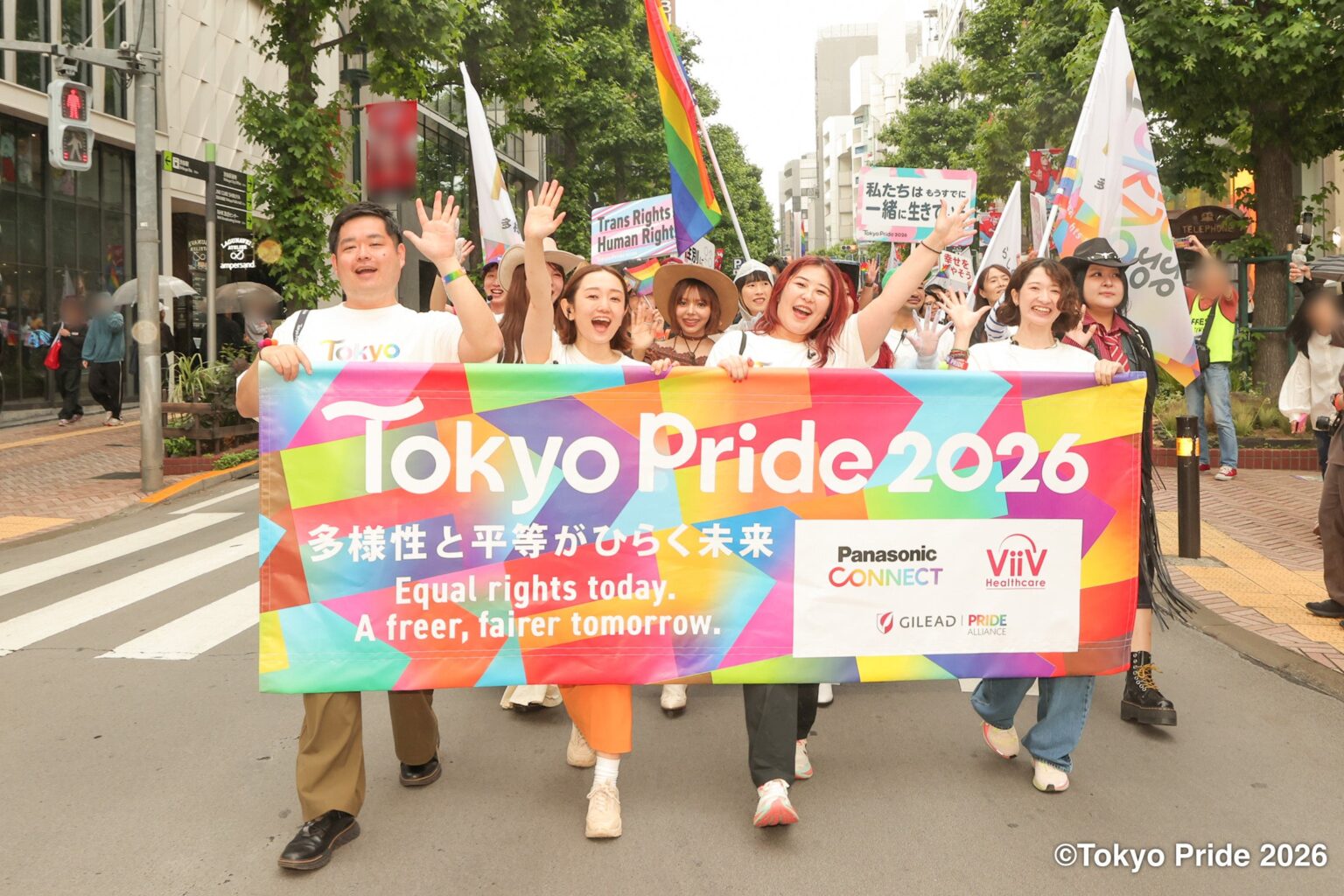 東京レインボープライド、「Tokyo Pride 2026」パレードに1万5000人参加 代々木公園は2日で延べ27万人