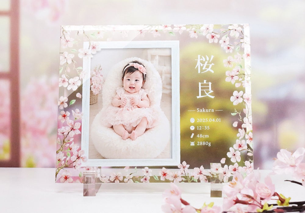 ファルベ、命名書クリアシリーズに「チューリップ」「紫陽花」追加 6月30日まで購入特典も
