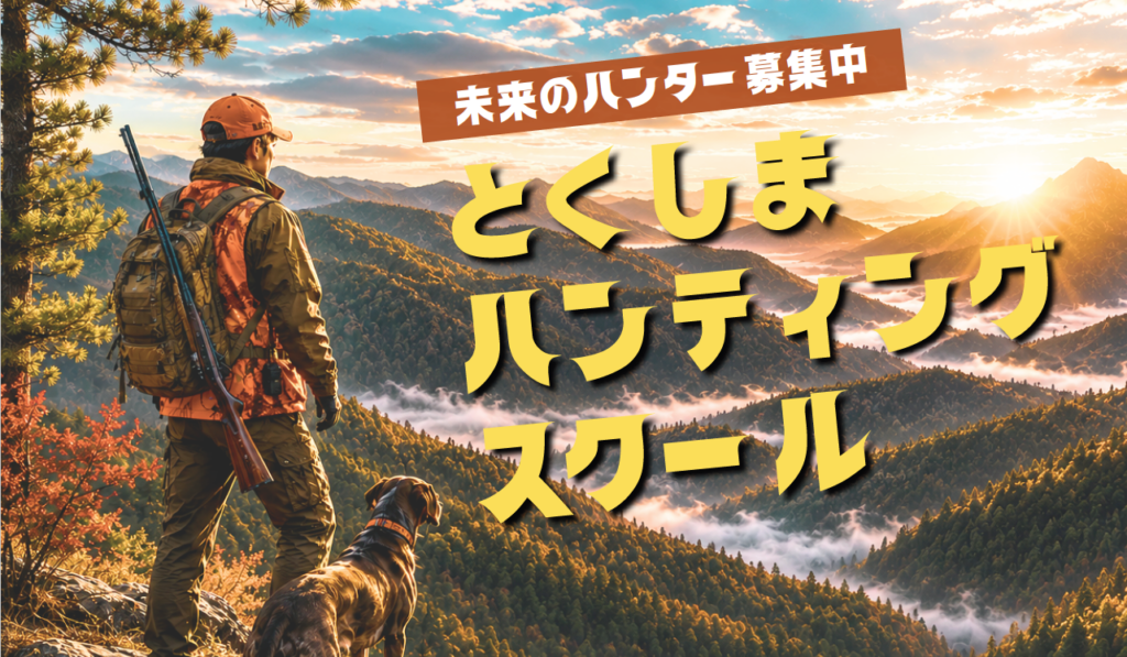 徳島県、狩猟免許からジビエ活用まで学ぶ「とくしまハンティングスクール」受講生募集