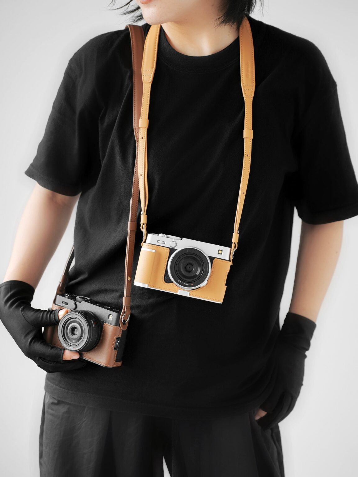 焦点工房、FUJIFILM X-E5専用レザーケース「LCP-053」4色を6月17日発売