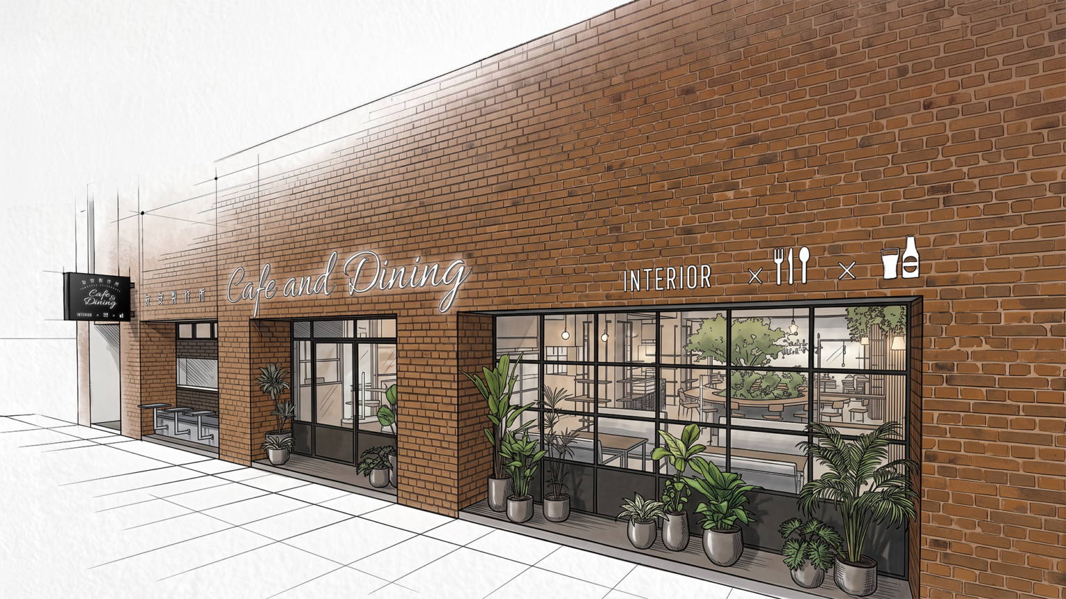 友安製作所、博多店を「Cafe & Dining」に刷新 6月19日開業で56席へ拡張