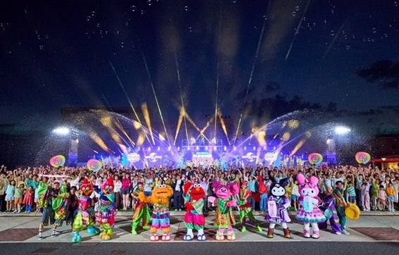 USJ、2026年夏の夜限定「ネオン夜祭り」7/1～8/26開催へ　招待客約1500人に先行公開