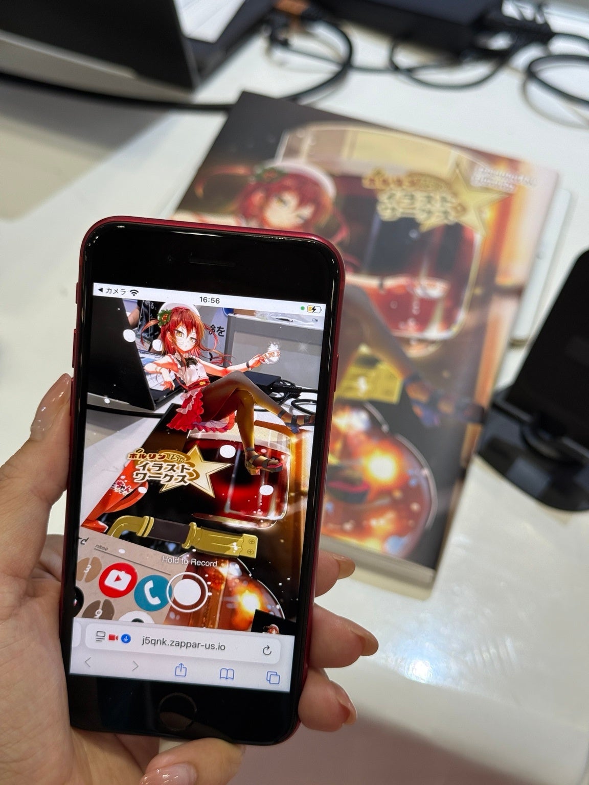 既存の推し活グッズにARとAI連携を追加、HK STYLEが「ONCARD」を推し活EXPO【夏】で提案