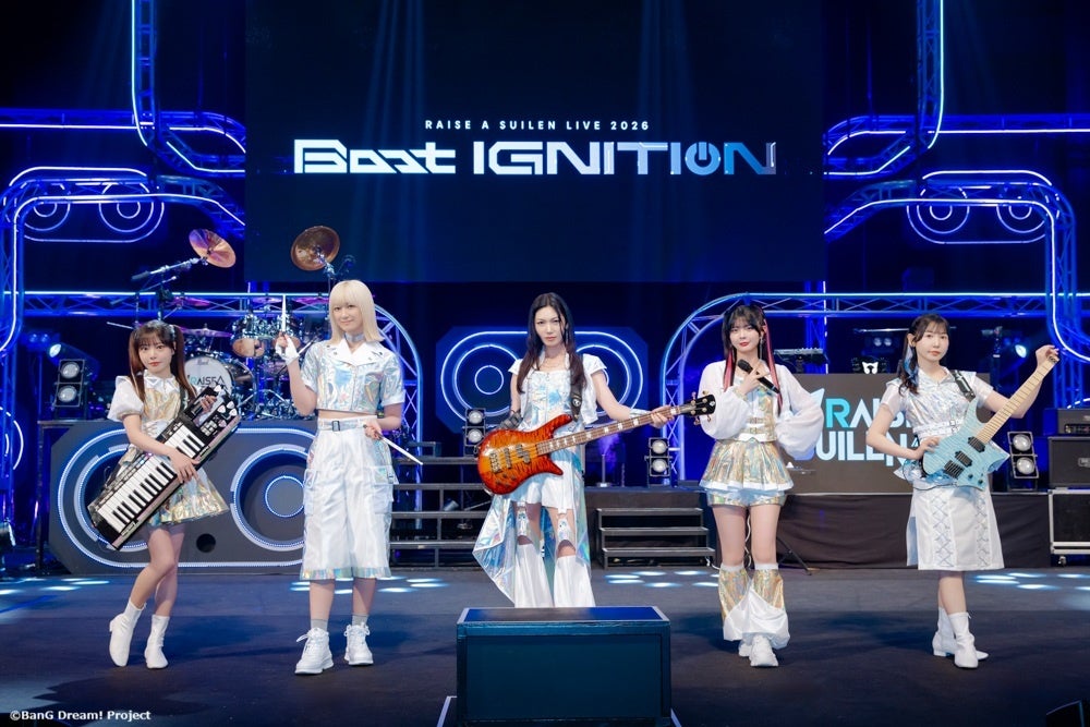 RAISE A SUILEN、神戸で全17曲披露　東京に続きチケット完売の「Boot IGNITION」