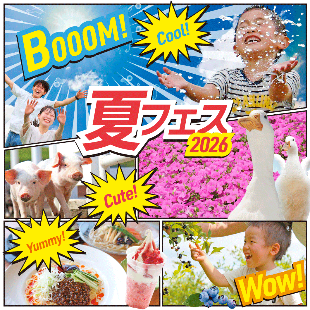マザー牧場、夏休みイベント「夏フェス2026」開催 水遊びは1日2回で参加無料 マザー牧場、夏休みイベント「夏フェス2026」開催 水遊びは1日2回で参加無料