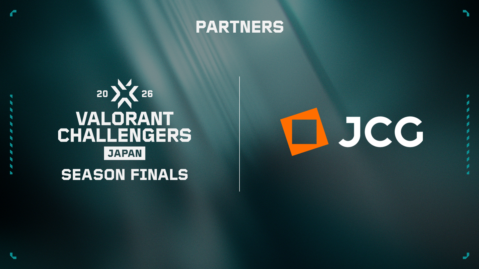 JCG、VALORANT国内最高峰大会「Challengers Japan 2026 Season Finals」に協賛 JCG、VALORANT国内最高峰大会「Challengers Japan 2026 Season Finals」に協賛