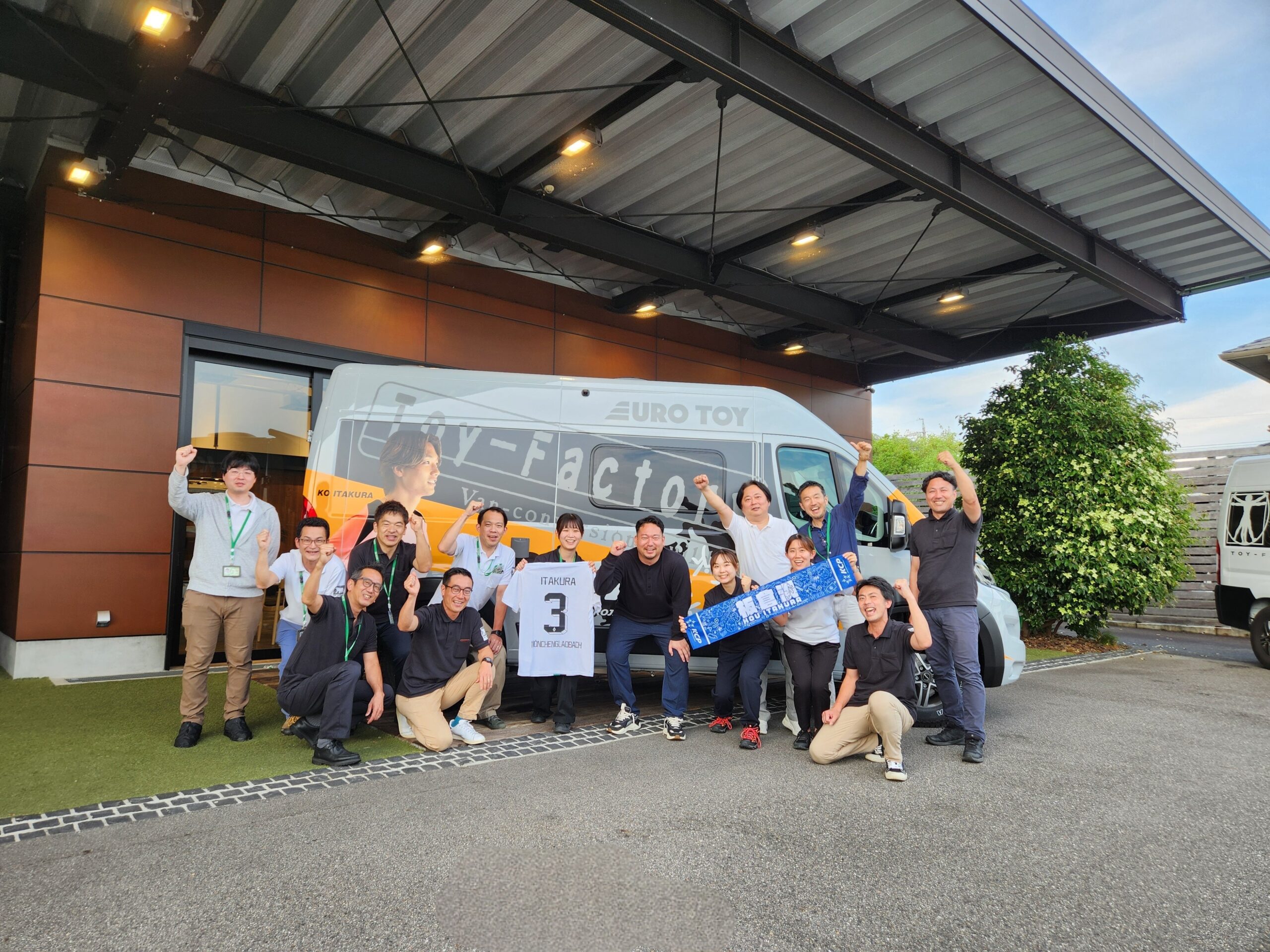 トイファクトリー、板倉滉主催「KCP」と2年連続契約 活動車両に「EURO BADEN」貸与 トイファクトリー、板倉滉主催「KCP」と2年連続契約 活動車両に「EURO BADEN」貸与