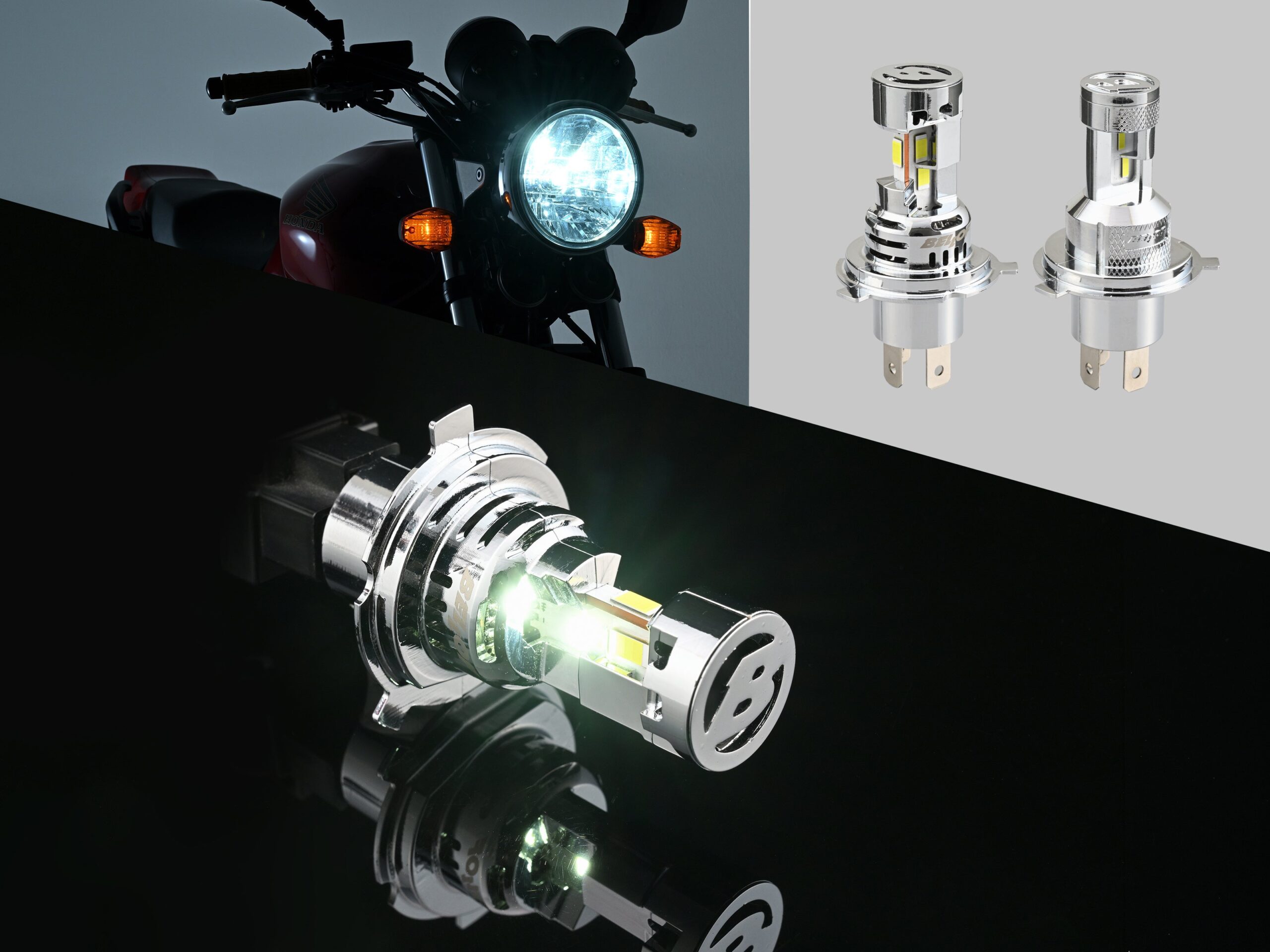 デイトナ、CSP LED採用のバイク用LEDヘッドライトにZXとR2追加 最大3500lmで換装も簡単 デイトナ、CSP LED採用のバイク用LEDヘッドライトにZXとR2追加 最大3500lmで換装も簡単