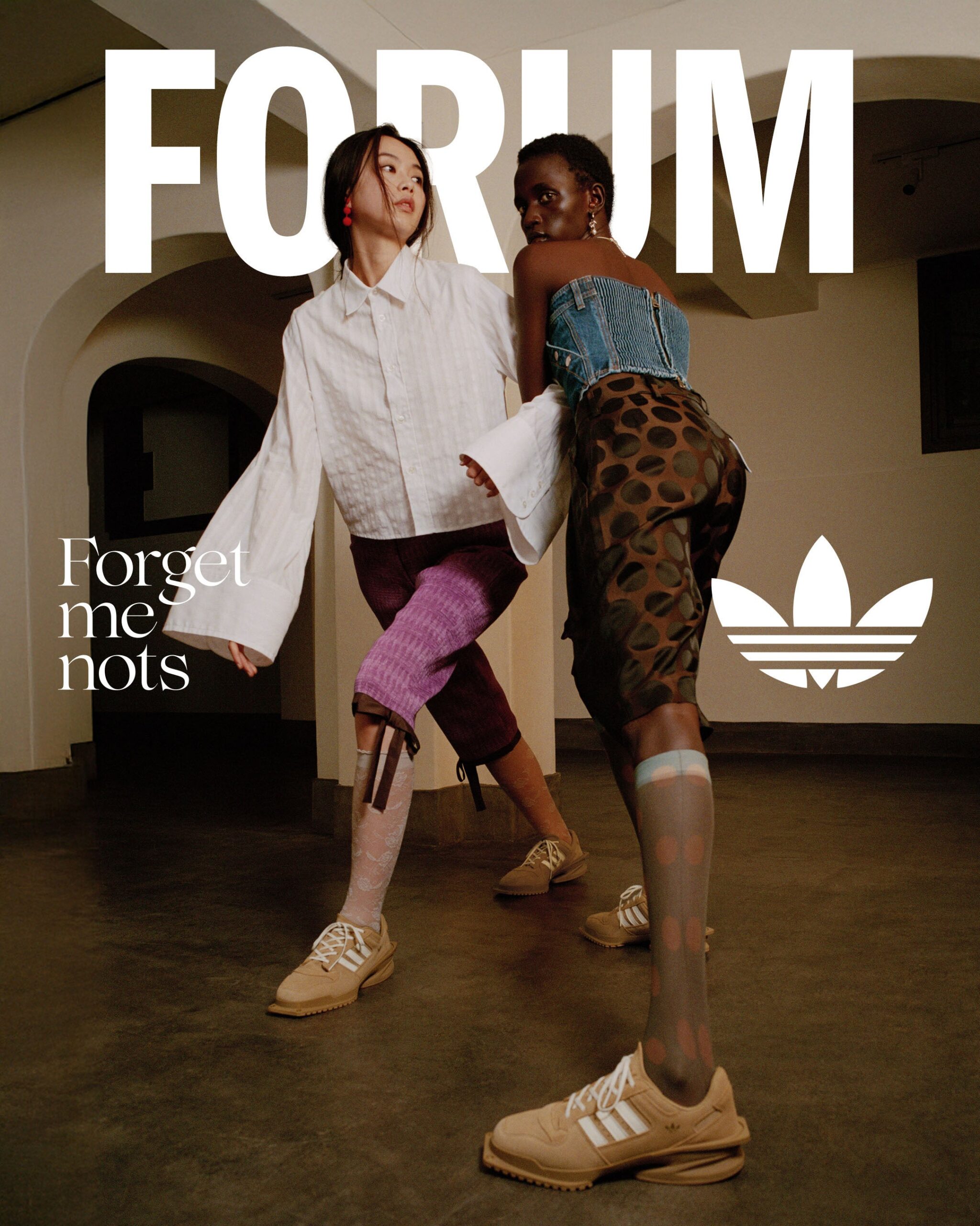 Forget-me-nots、adidas Originals初別注「FORUM SQ W」7月18日発売 Forget-me-nots、adidas Originals初別注「FORUM SQ W」7月18日発売