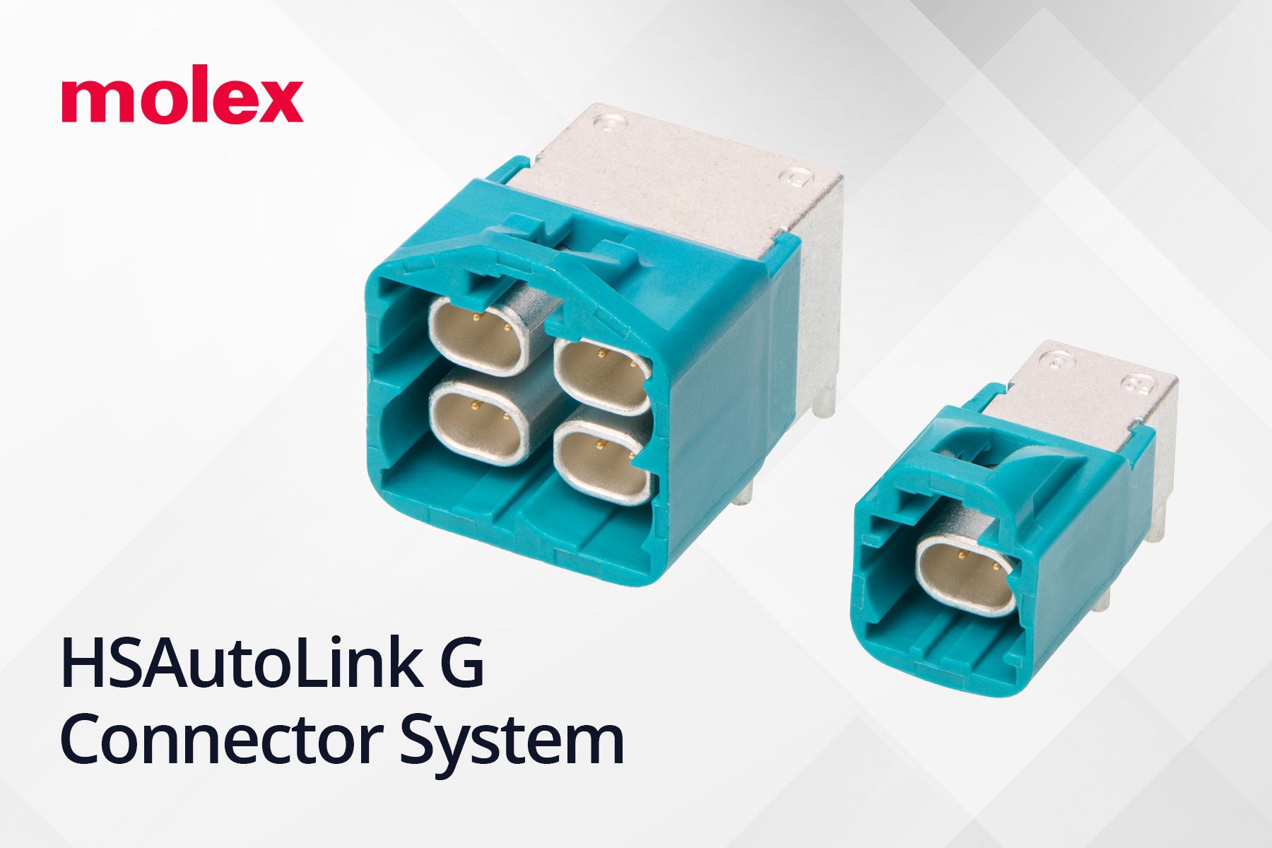 Molex、車載25Gbps対応の次世代イーサネットコネクター「HSAutoLink G」を発表 Molex、車載25Gbps対応の次世代イーサネットコネクター「HSAutoLink G」を発表