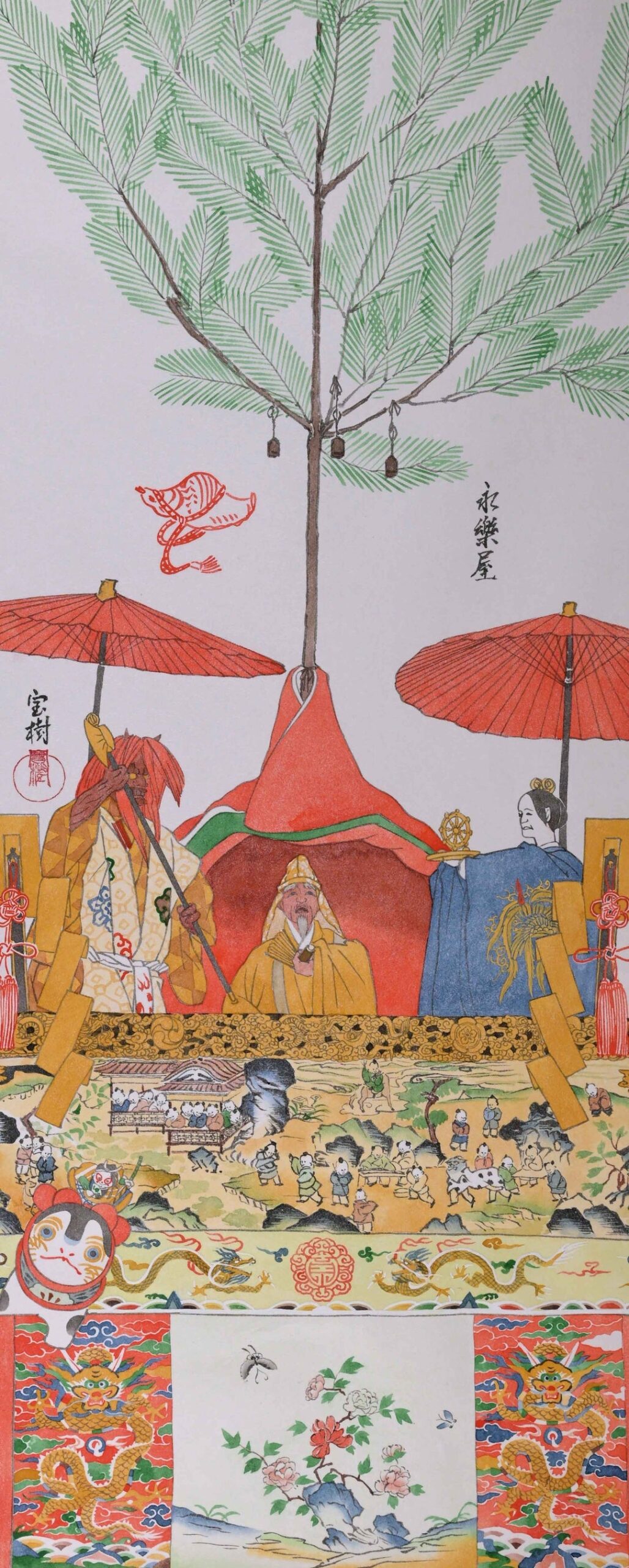 祇園祭後祭の山鉾を描き下ろし、日本画家・諫山宝樹の新作11点を京都で特別公開 祇園祭後祭の山鉾を描き下ろし、日本画家・諫山宝樹の新作11点を京都で特別公開