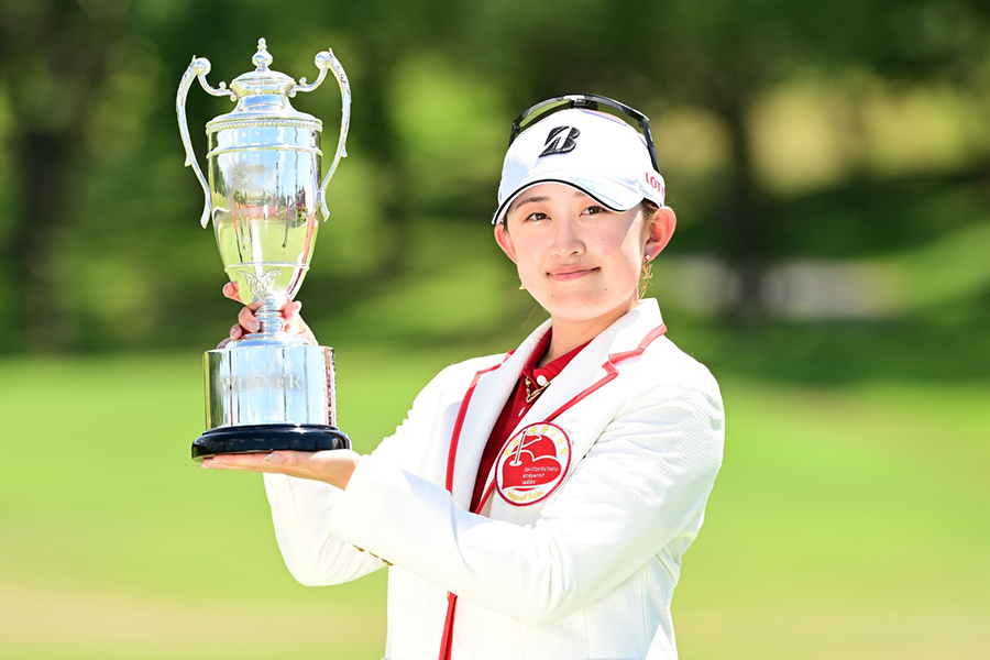 加藤麗奈がJLPGA「大東建託・いい部屋ネットレディス」初優勝　通算22アンダーで最少記録更新