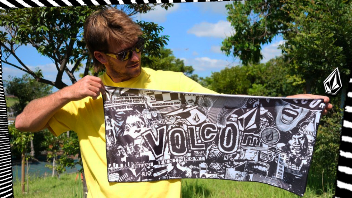 湘南オープン2026のVOLCOMブースで冷感タオルを100枚限定販売、税込2000円 湘南オープン2026のVOLCOMブースで冷感タオルを100枚限定販売、税込2000円