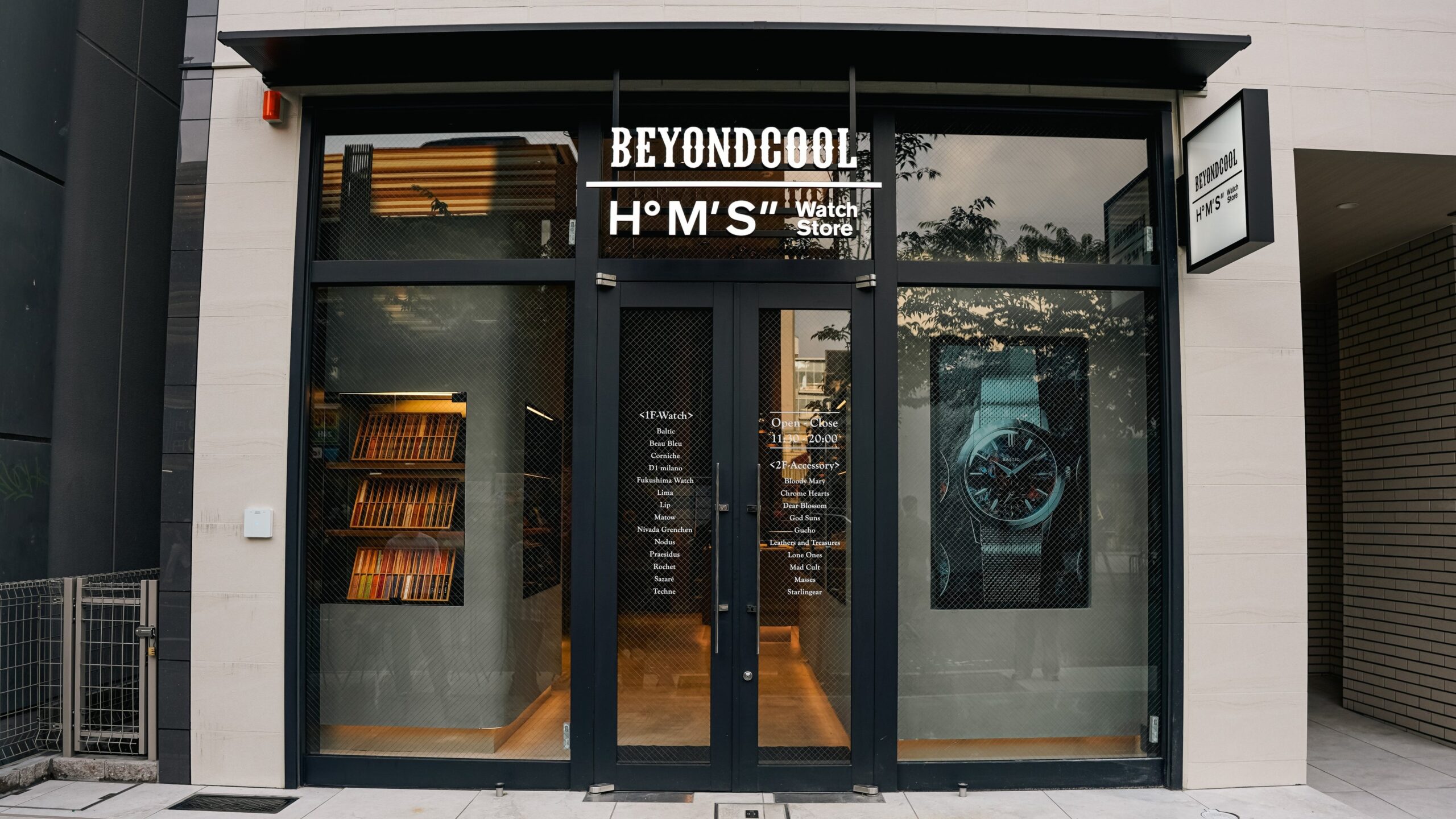 名古屋・栄に「Beyond Cool / H°M′S″ WatchStore NAGOYA」開業、時計とシルバージュエリーの2フロア旗艦店 名古屋・栄に「Beyond Cool / H°M′S″ WatchStore NAGOYA」開業、時計とシルバージュエリーの2フロア旗艦店