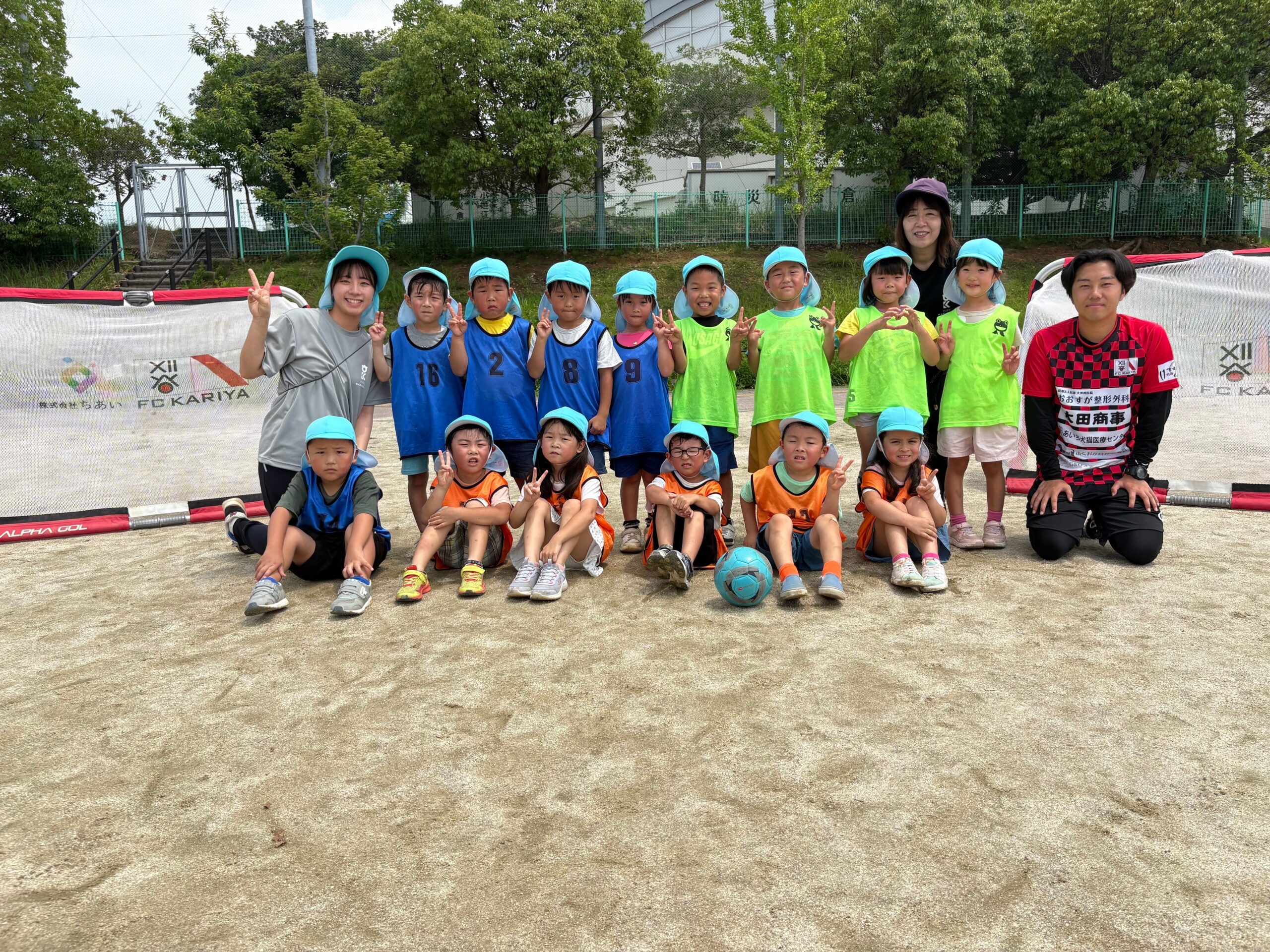 FC刈谷、刈谷市の公立幼児園・保育園21園で巡回サッカー教室「ファーストタッチ」開始
