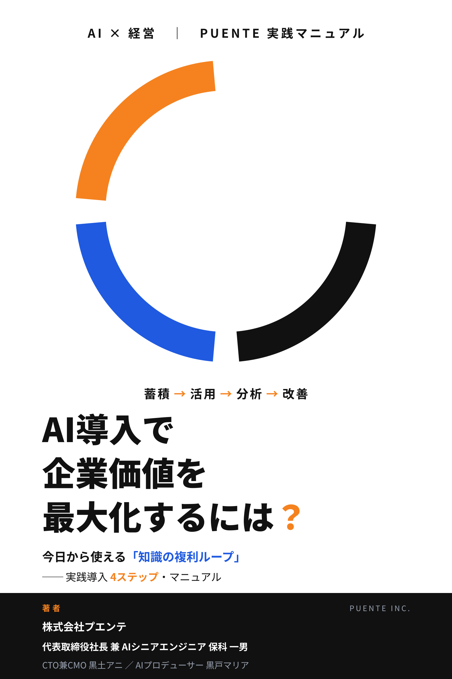 プエンテ、経営者向け実践ガイド「AI社員の雇い方」を無料公開　導入を4ステップで解説