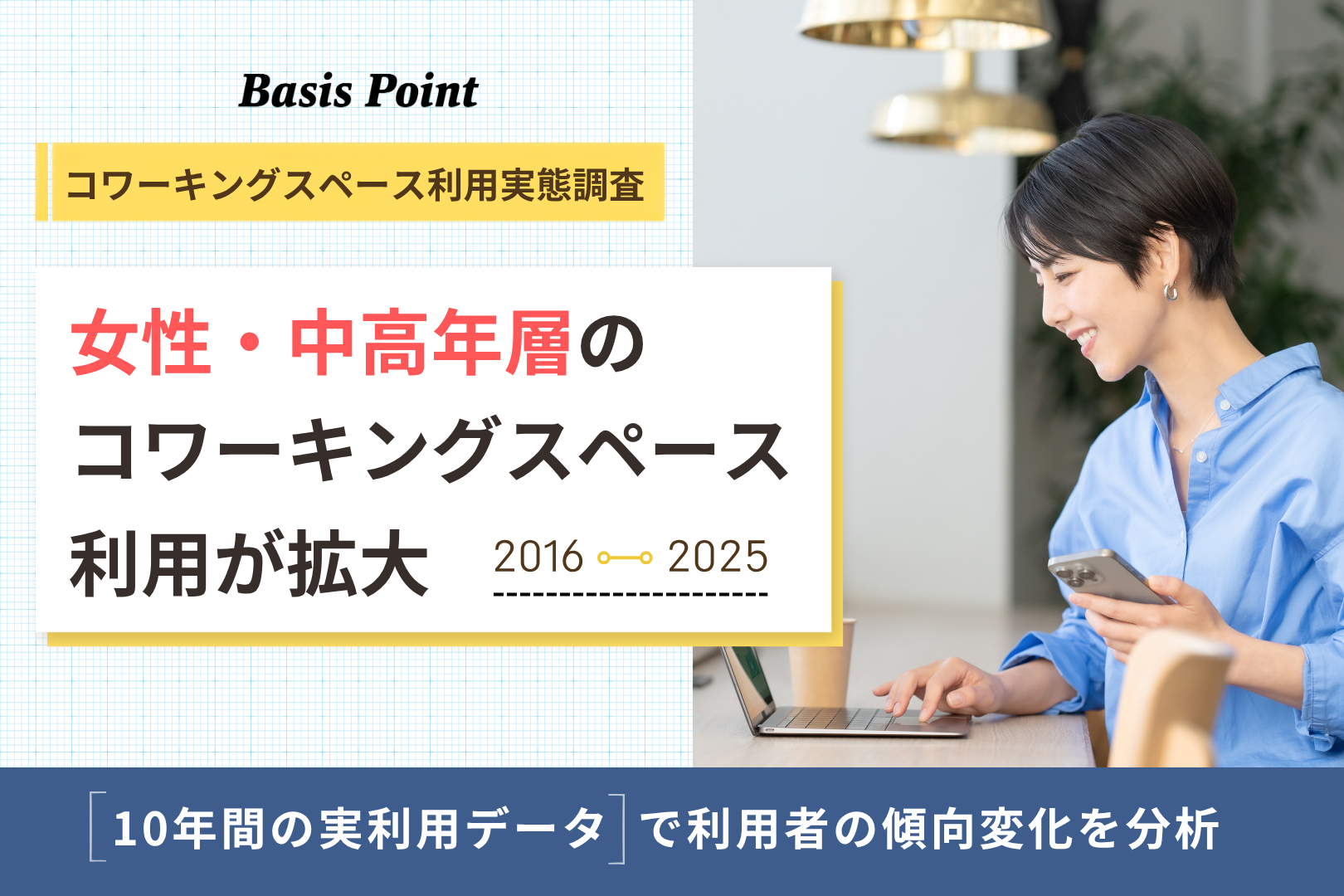 BasisPoint利用データ分析、50代以上比率が約1.5倍に 女性比率も35.4%へ上昇 BasisPoint利用データ分析、50代以上比率が約1.5倍に 女性比率も35.4%へ上昇