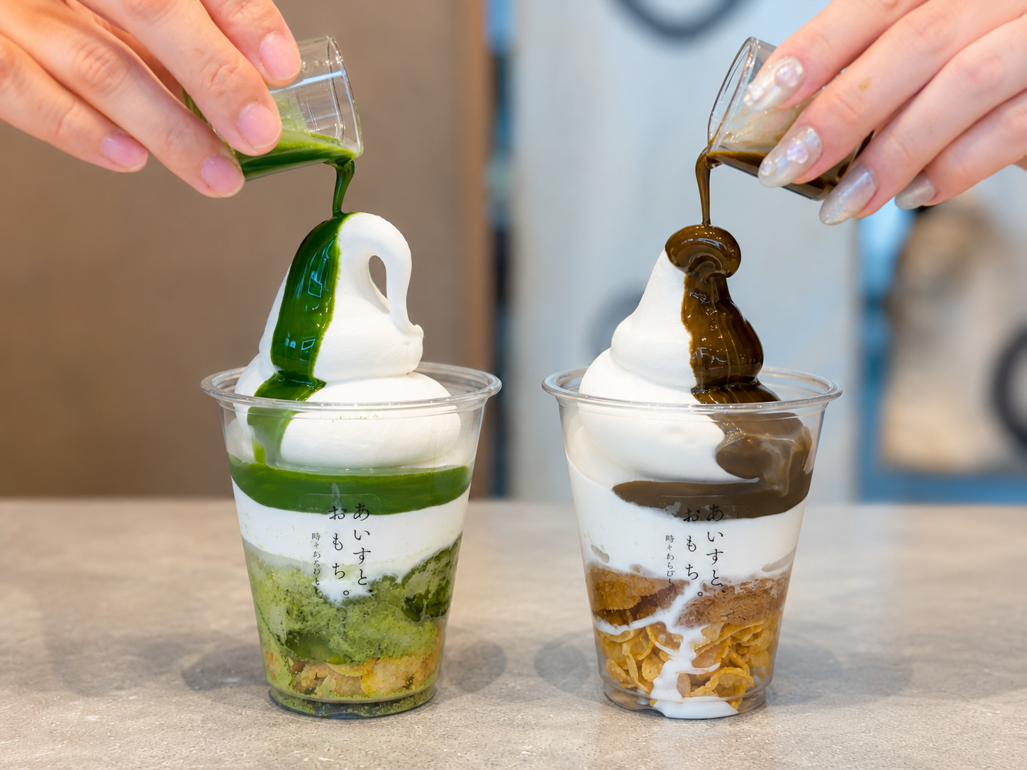 天神橋本店で「生わらびもち入りアイス」抹茶を刷新、ほうじ茶も新発売 天神橋本店で「生わらびもち入りアイス」抹茶を刷新、ほうじ茶も新発売