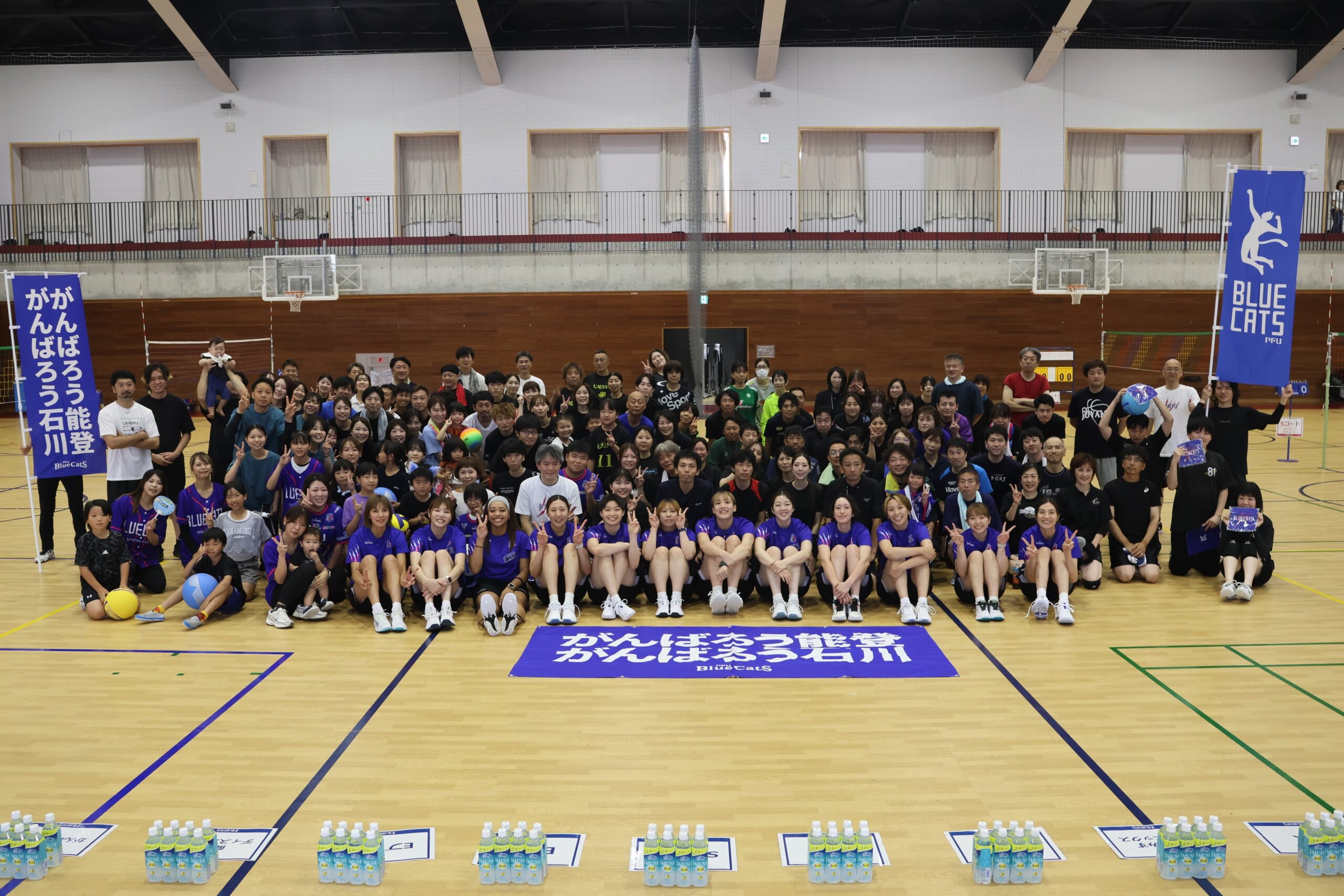 能登復興支援のソフトバレー大会を輪島で開催、23チーム約130人が参加