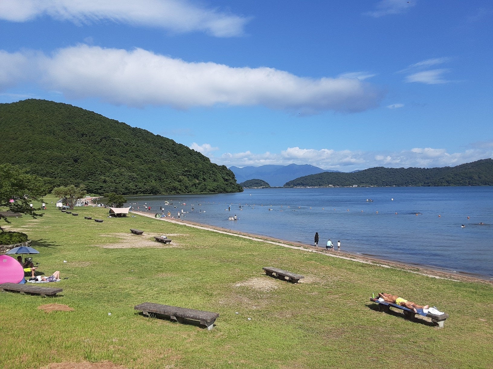 休暇村近江八幡、琵琶湖「宮ヶ浜水泳場」を7月18日開設 水質AAで5年連続 休暇村近江八幡、琵琶湖「宮ヶ浜水泳場」を7月18日開設 水質AAで5年連続