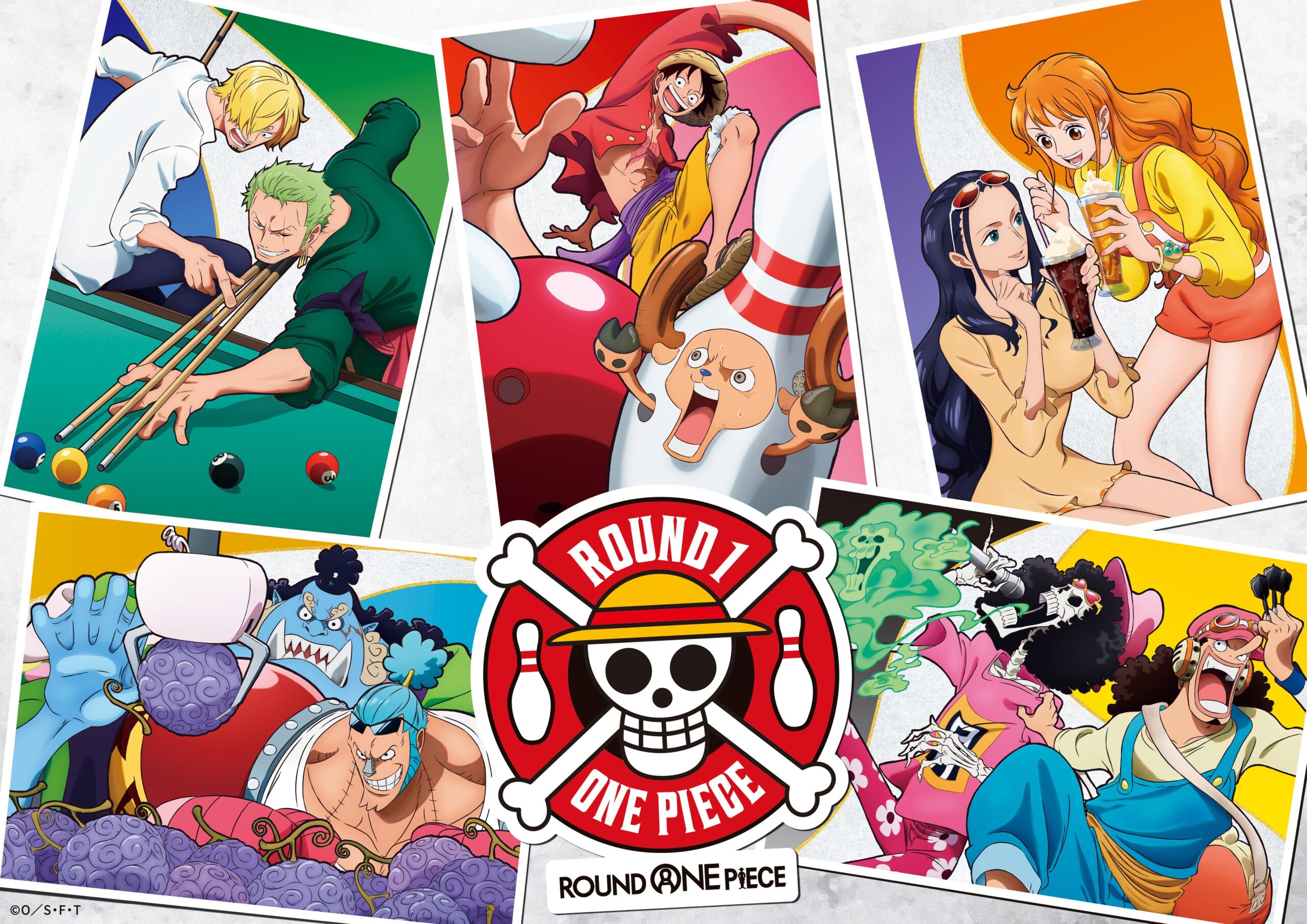 ラウンドワン、TVアニメ『ONE PIECE』日米同時コラボ 159店舗で7月18日開始 ラウンドワン、TVアニメ『ONE PIECE』日米同時コラボ 159店舗で7月18日開始