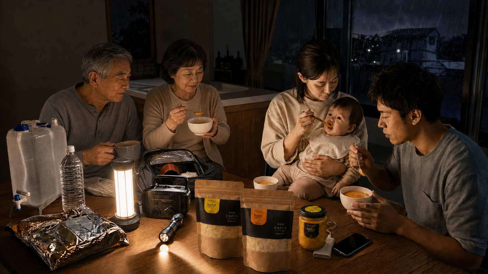子どものいる家庭300人調査、災害時の食は「赤ちゃんが困る」27%　備蓄のベビーフードを大人が食べた経験40.7%