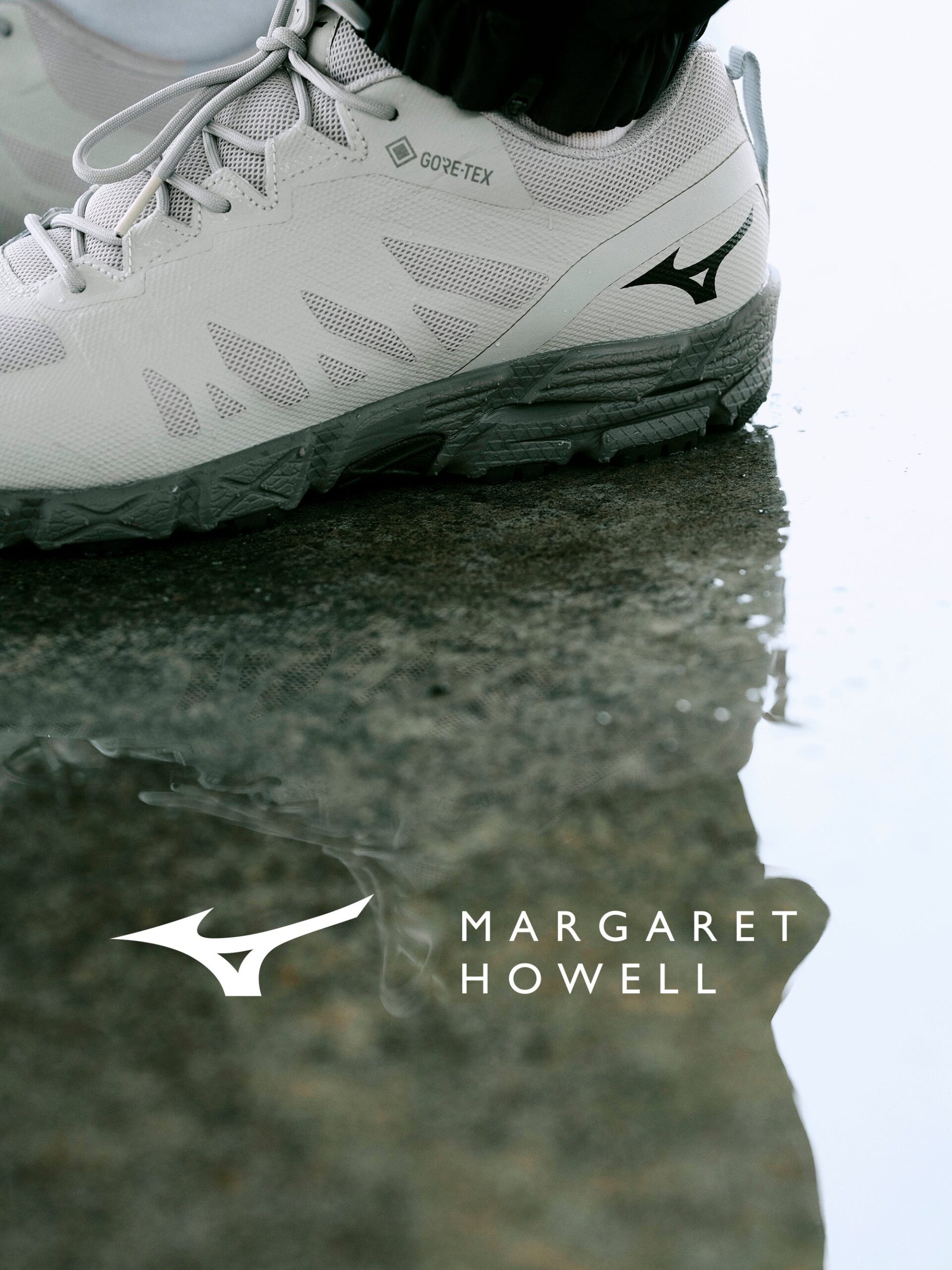 MARGARET HOWELL×Mizuno、GORE-TEX採用シューズ新色ライトグレーを発売 MARGARET HOWELL×Mizuno、GORE-TEX採用シューズ新色ライトグレーを発売