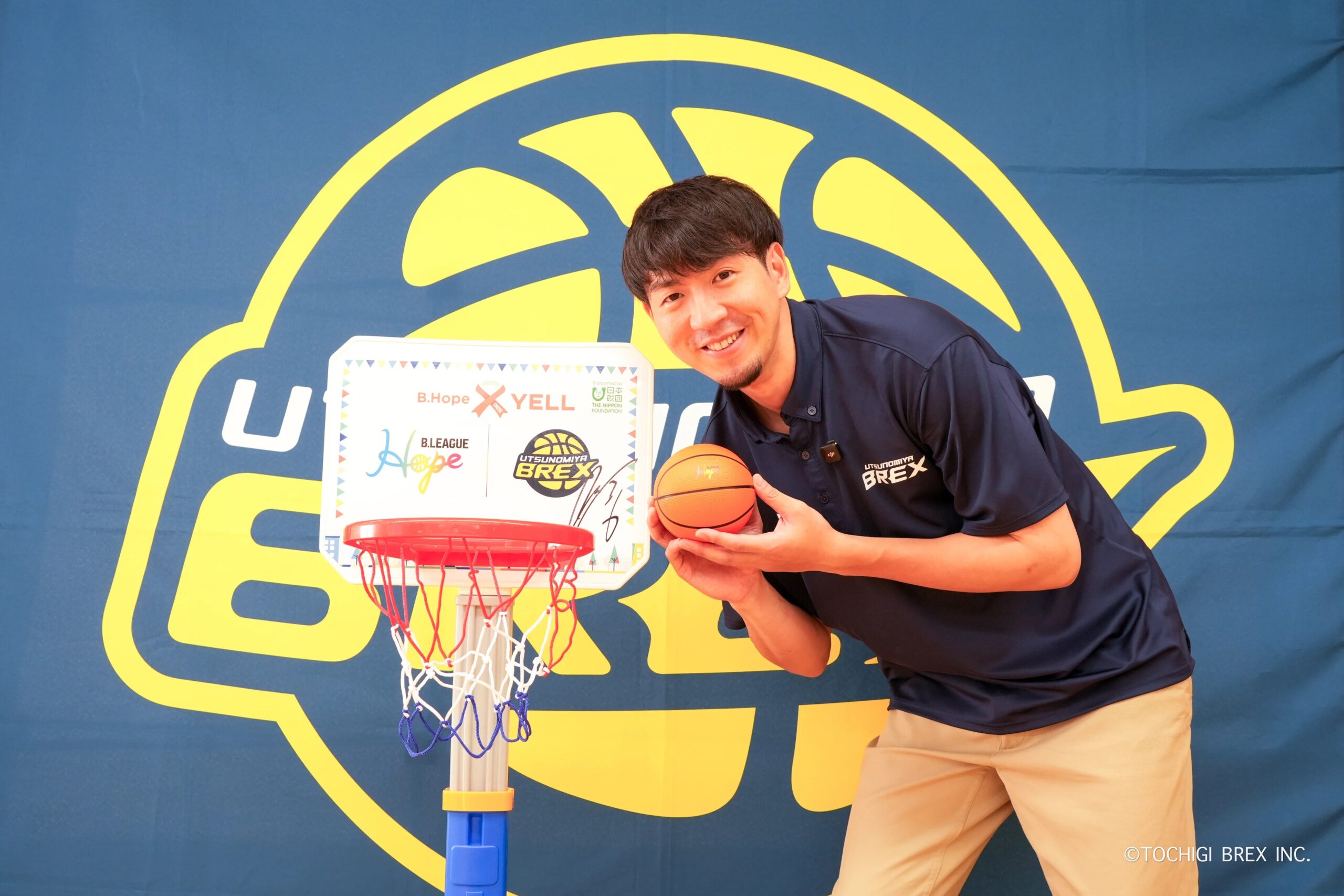 宇都宮ブレックス、比江島選手らが子ども医療センター訪問 ミニゴールなど寄贈し交流 宇都宮ブレックス、比江島選手らが子ども医療センター訪問 ミニゴールなど寄贈し交流