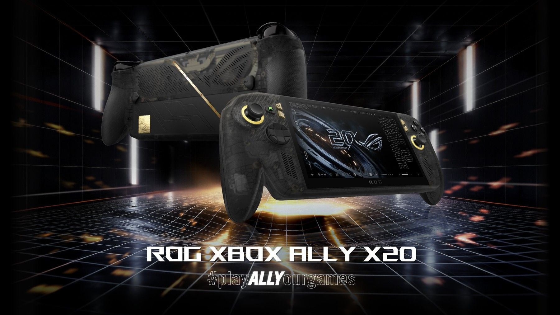 ASUS、ROG 20周年の携帯ゲーミング機「ROG XBOX Ally X20」日本展開へ　10月中旬以降に取り扱い予定