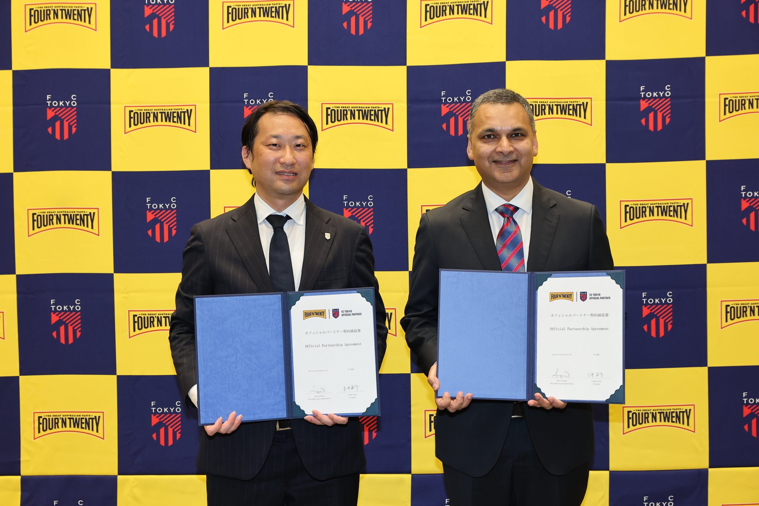 豪Patties Foods、FC東京と提携しミートパイ「Four’N Twenty」を日本で本格展開 豪Patties Foods、FC東京と提携しミートパイ「Four’N Twenty」を日本で本格展開
