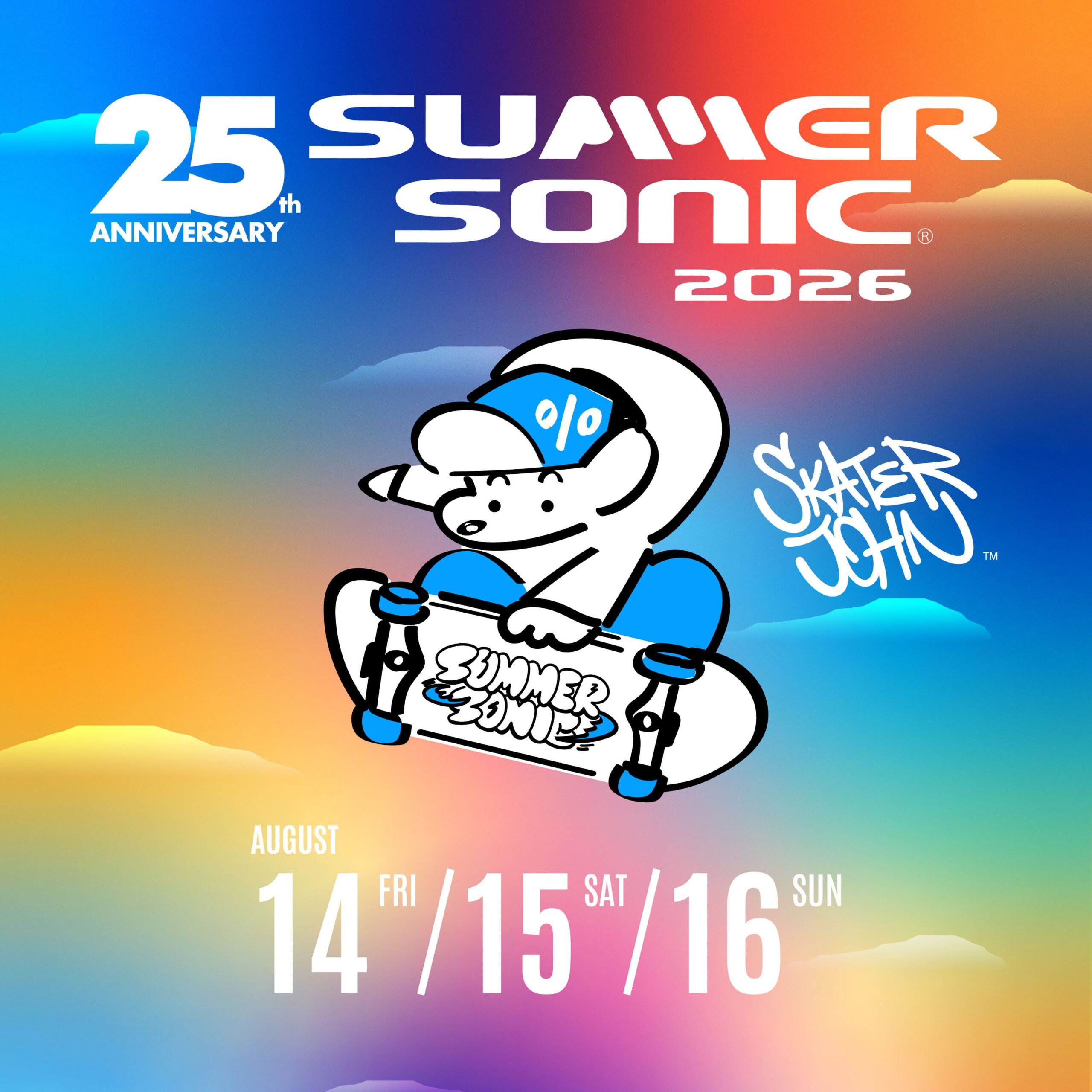 サマソニ2026、ARTILITYがSkater JOHN・HOME ECONOMICS EXPERIMENT会場限定コラボグッズ公開 サマソニ2026、ARTILITYがSkater JOHN・HOME ECONOMICS EXPERIMENT会場限定コラボグッズ公開