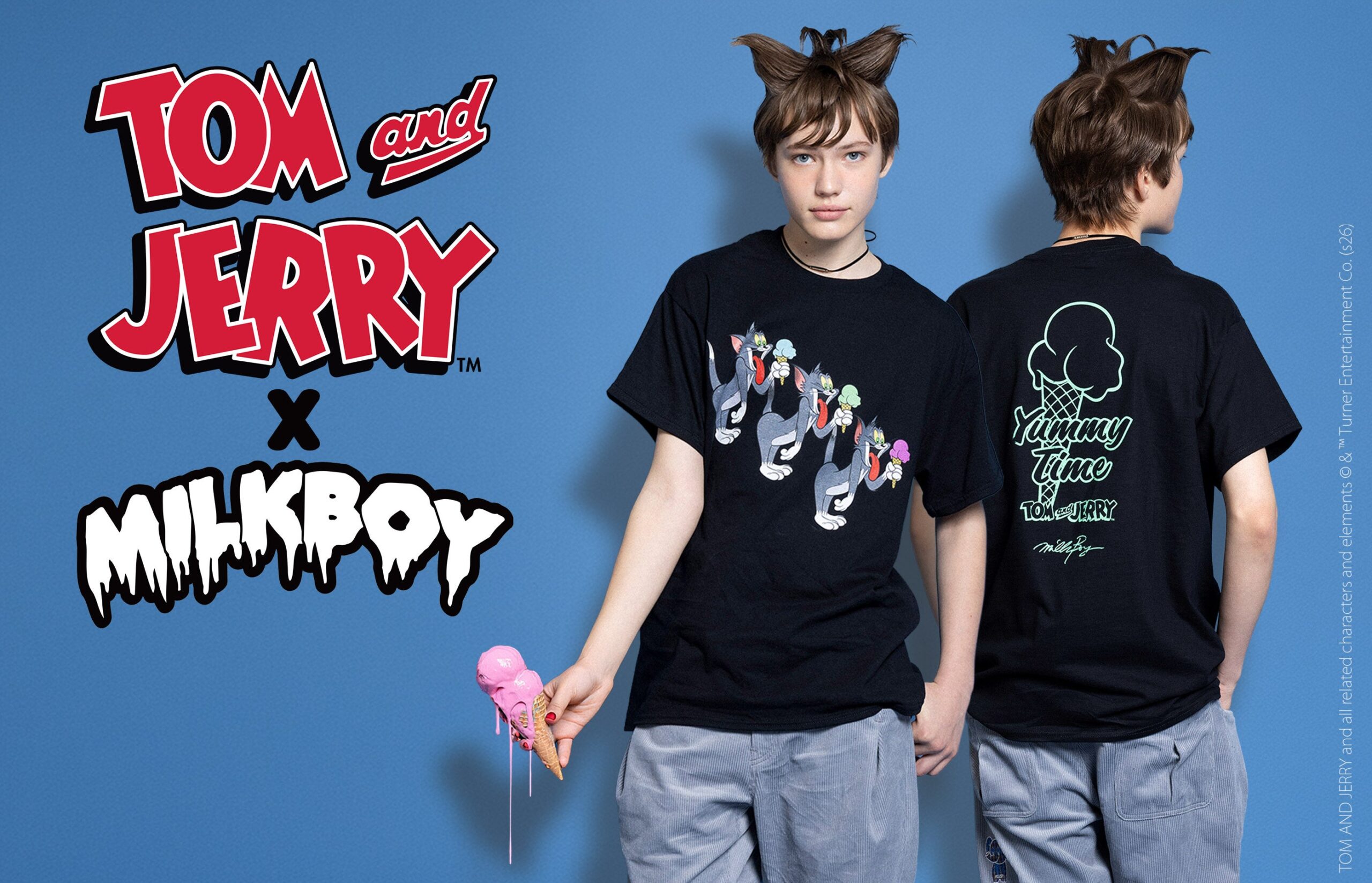 MILKBOY、『トムとジェリー』コラボ全8型を8月7日発売 Tシャツ9,350円から MILKBOY、『トムとジェリー』コラボ全8型を8月7日発売 Tシャツ9,350円から