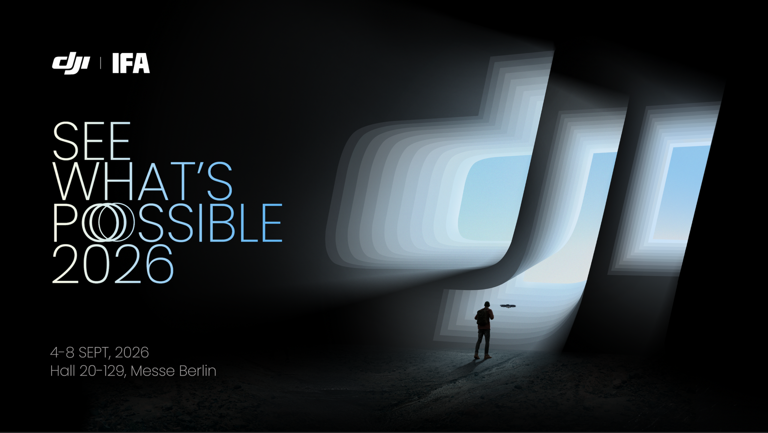 DJI、IFA 2026で欧州初公開の新製品3点を体験展示　9月5～6日に30分ワークショップも