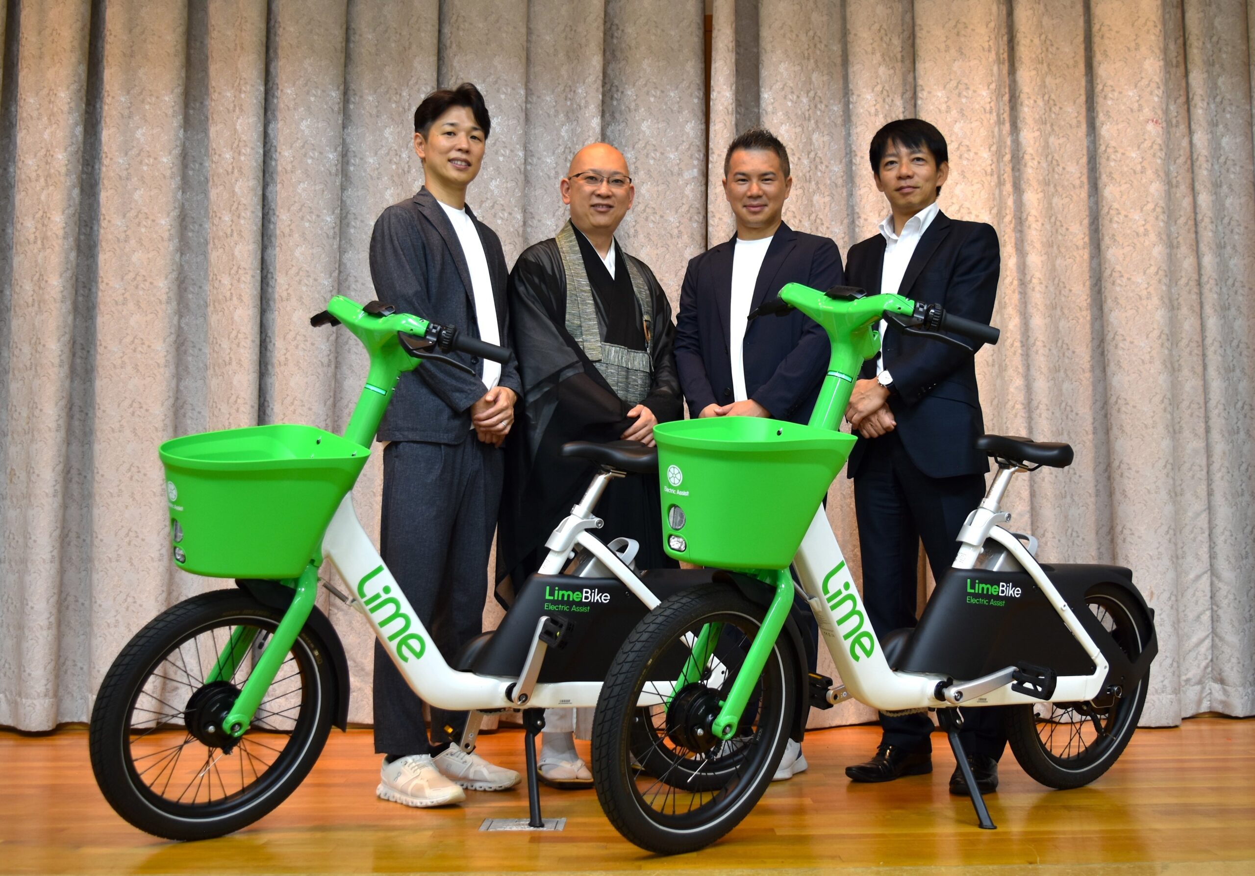 Lime、京都で電動アシスト自転車「LimeBike」本格展開 三井のリパーク活用でポート拡充 Lime、京都で電動アシスト自転車「LimeBike」本格展開 三井のリパーク活用でポート拡充