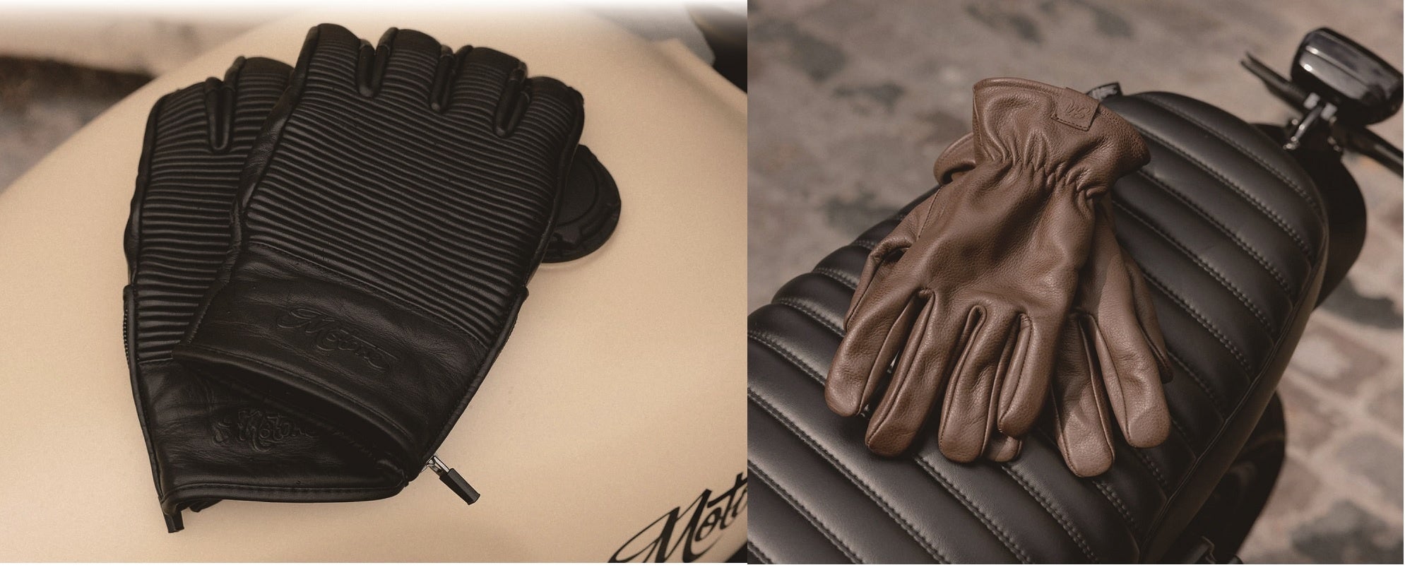 MOTONE CUSTOMSの新ライディンググローブ2タイプ発売、CEレベル1で税込1万1880円