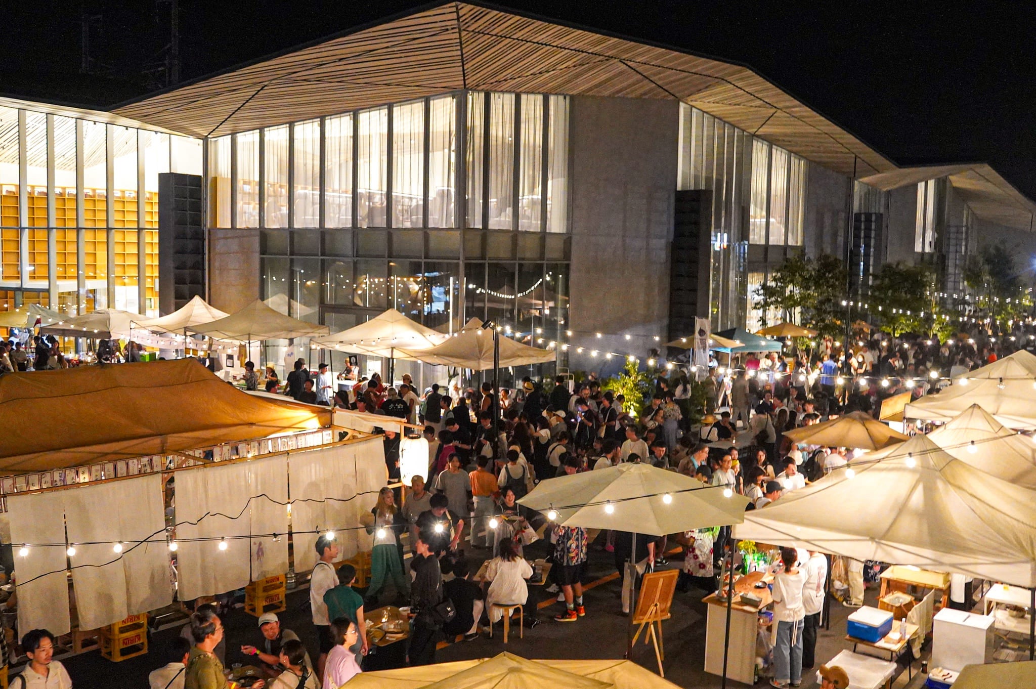 JR黒磯駅前で「黒磯日用夜市」第9回、8月29・30日に2日間開催