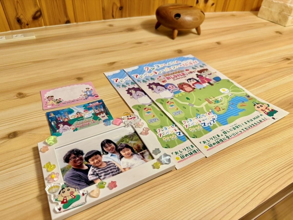 淡路島ニジゲンノモリ、映画『クレヨンしんちゃん』公開記念でコラボルーム宿泊者向け限定パッケージ 淡路島ニジゲンノモリ、映画『クレヨンしんちゃん』公開記念でコラボルーム宿泊者向け限定パッケージ
